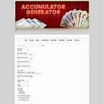 accumulator bet generator